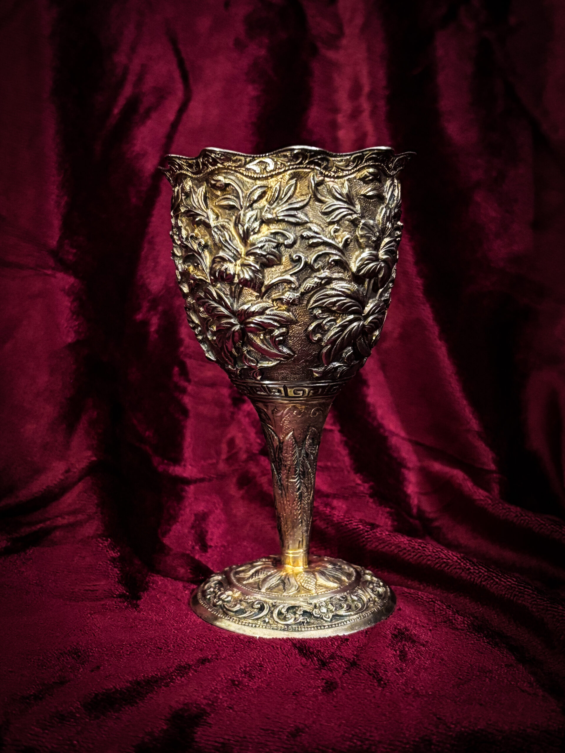 Calice en argent massif
