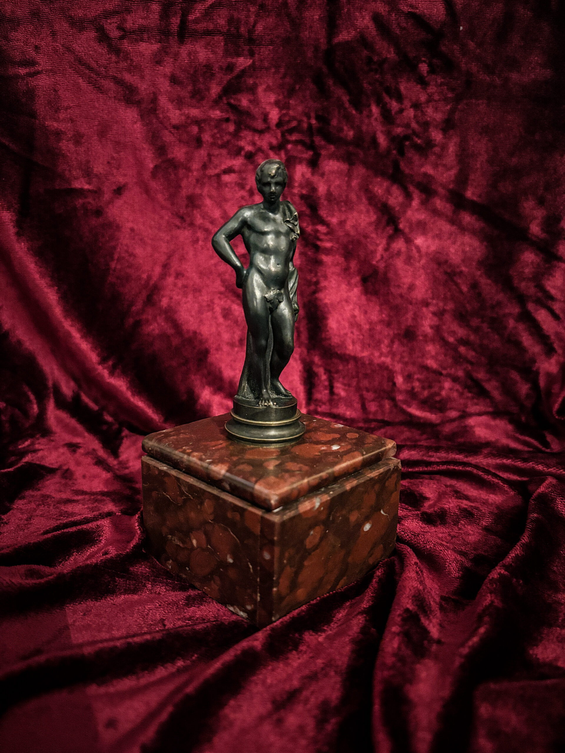 Statuette en bronze de l’Antinous