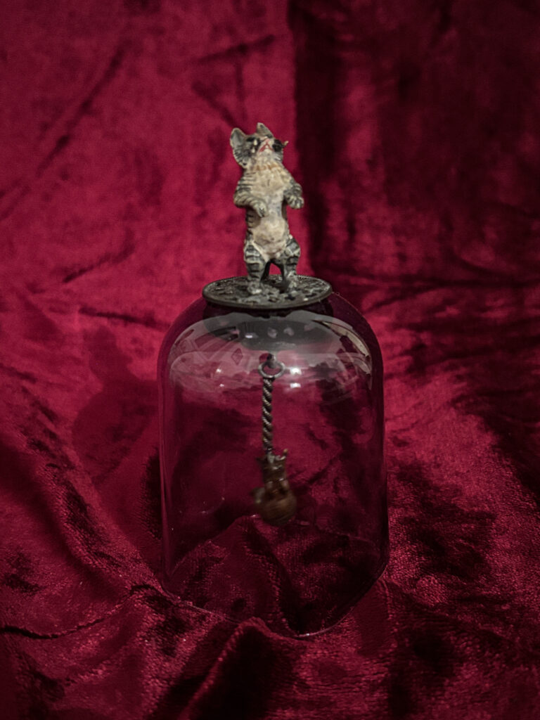 Cloche de table en verre