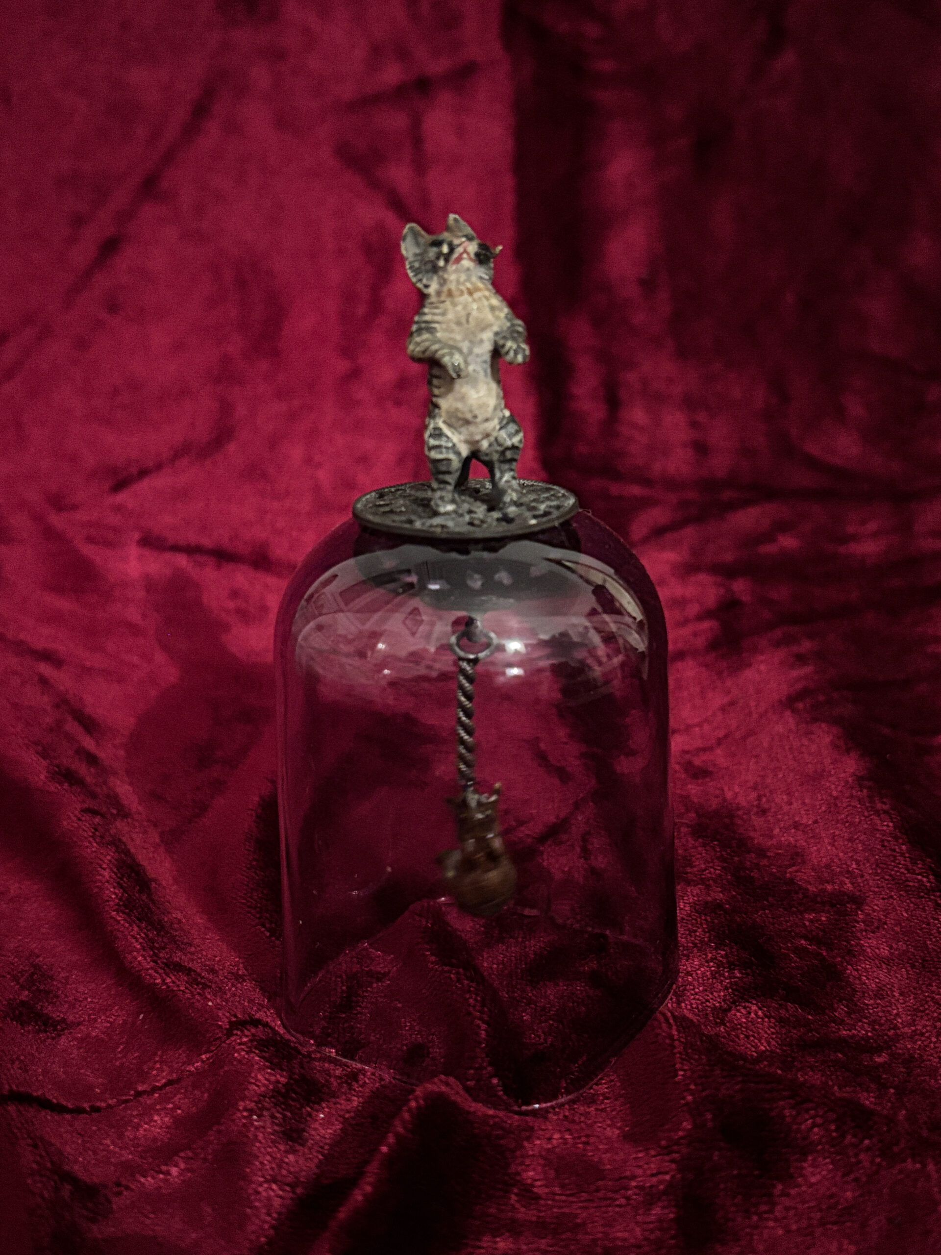 Cloche de table en verre